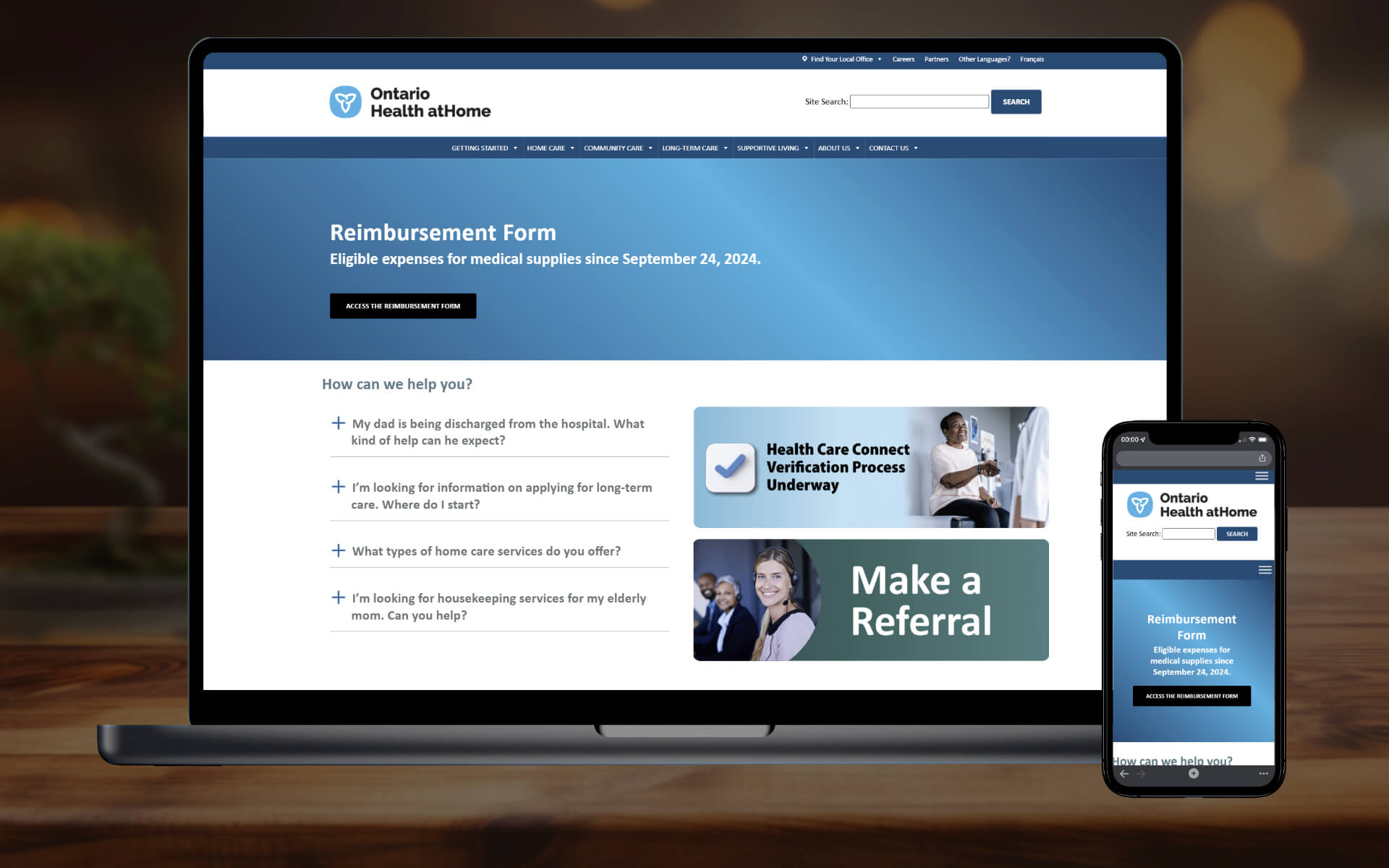 Ontario Health atHome